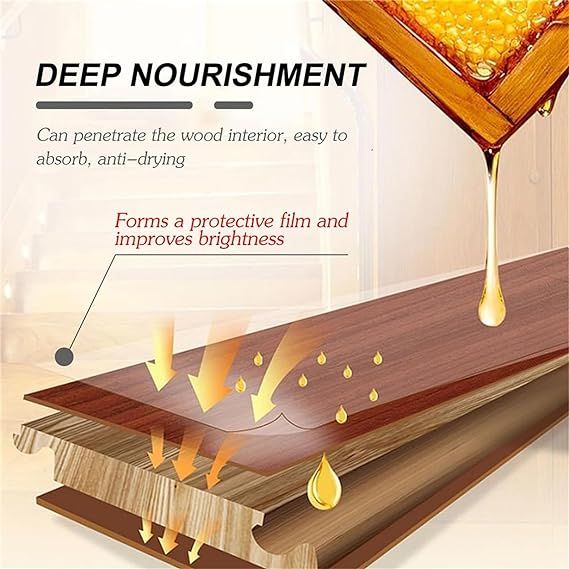 Beeswax Furniture Polish and Cleaner Spray, Natural Micro-Molecularized Beewax (120ml) View Gallery - Pakistan