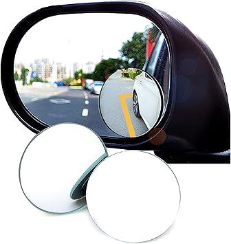 Pack of 2 PCs Round view mirror blind spot wide- angel lens - 2 PCs