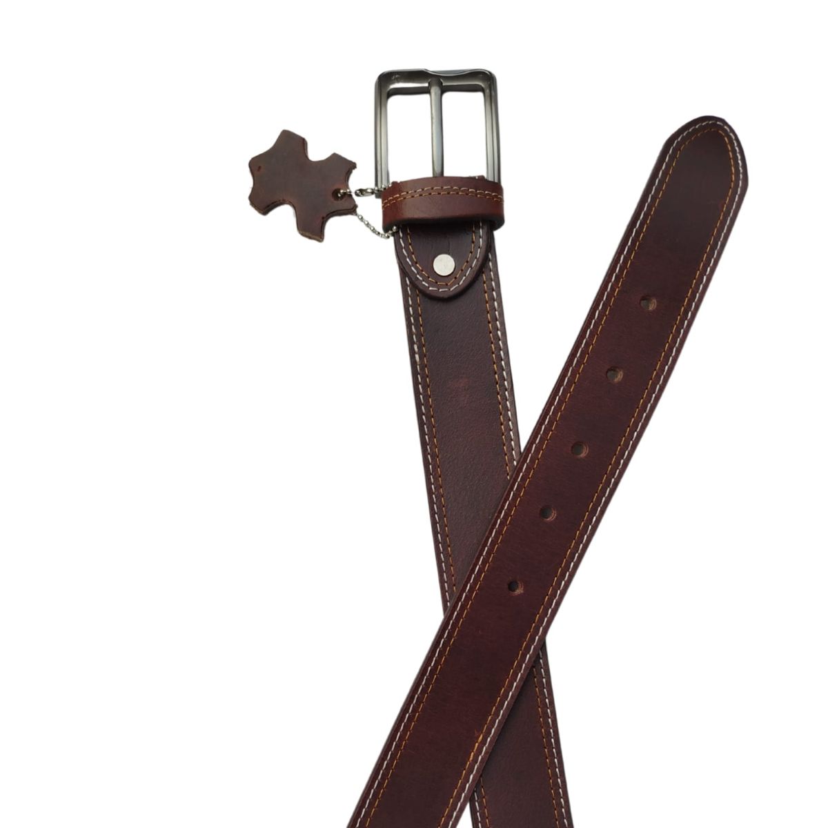 Men Buffalo pull-up leather | Waist Belt for boys &amp; Mens (Maroon) View Gallery - Pakistan