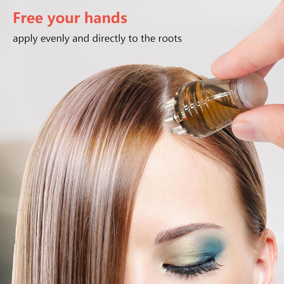 Hair Comb Scalp Liquid Applicator Portable Mini Massage Hair Comb Oil applicator comb 6ML View Gallery - Pakistan