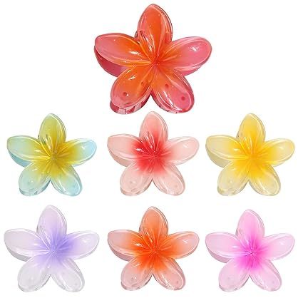 1 Pc - Flower Hair Clip Colorful Hair Band For girls &amp; Women View Gallery - Pakistan