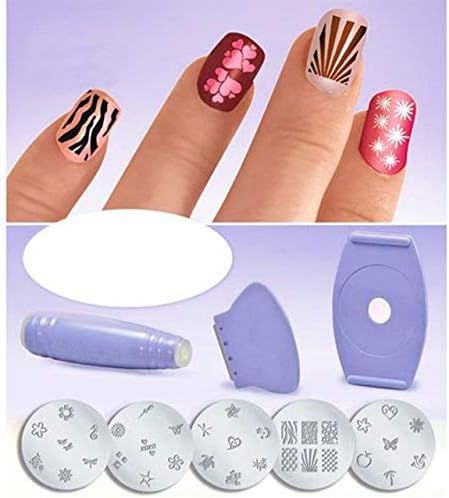 Salon Express Nail Art Stamping Kit View Gallery - Pakistan