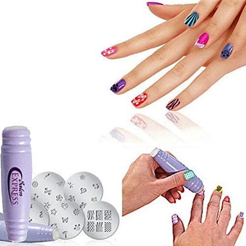 Salon Express Nail Art Stamping Kit View Gallery - Pakistan