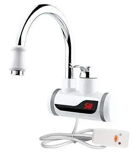 (with shower) Electric Hot Water Heater Faucet Kitchen Instant Heating Tap Water View Gallery - Pakistan