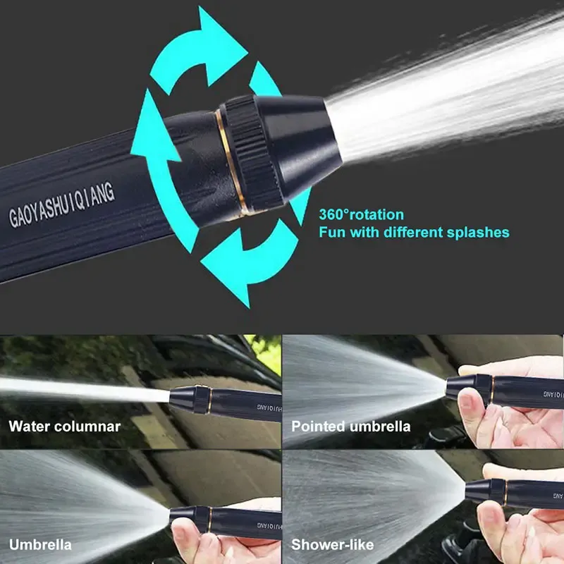 Multifunctional Hose Pipe Plastic Nozzle Spray Gun for Watering Flowers Washing Glass, Car Wash Water Gun View Gallery - Pakistan