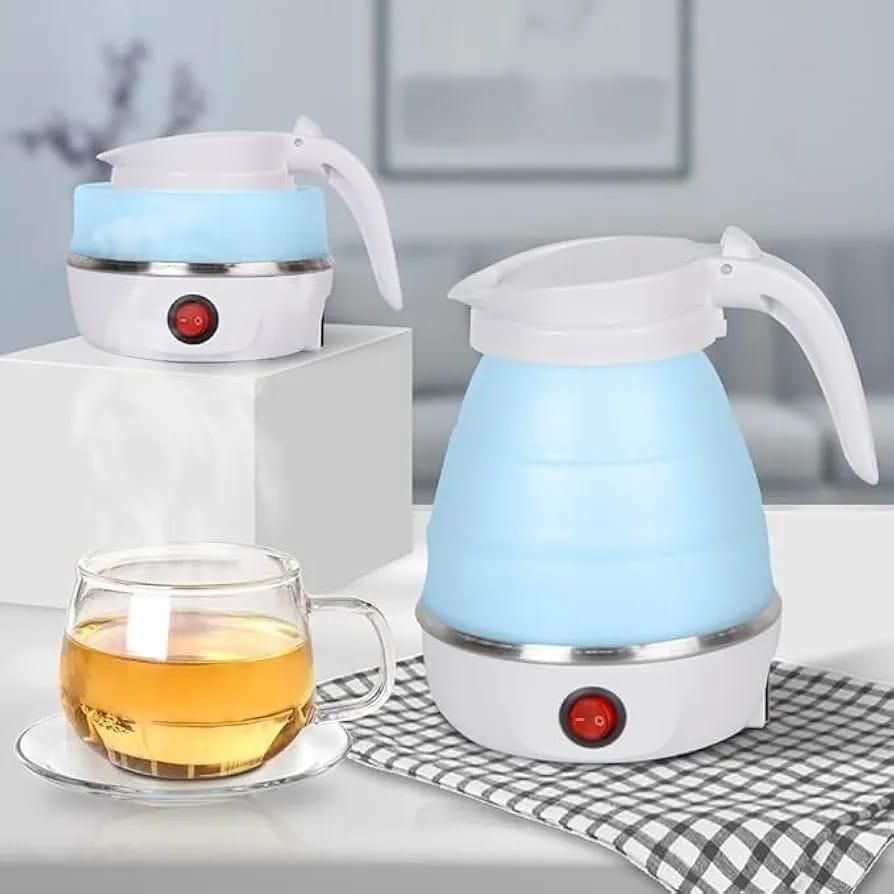 Portable &amp;amp; Foldable Electric Kettle Easy To Carry (Random Colour)
