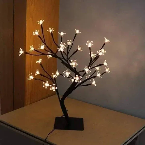 LED Cherry Blossom Bloom light Trees table Lamp View Gallery - Pakistan