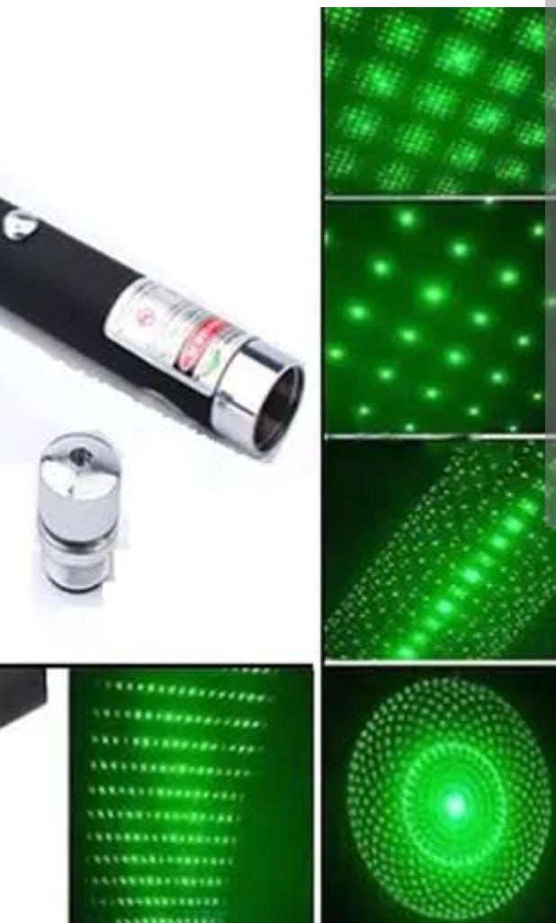 Powerful Laser Pointer Pen Beam Light 10Mw 650Nm Presentation Pointer - Green Laser Pointer  for Kids Best Gift View Gallery - Pakistan