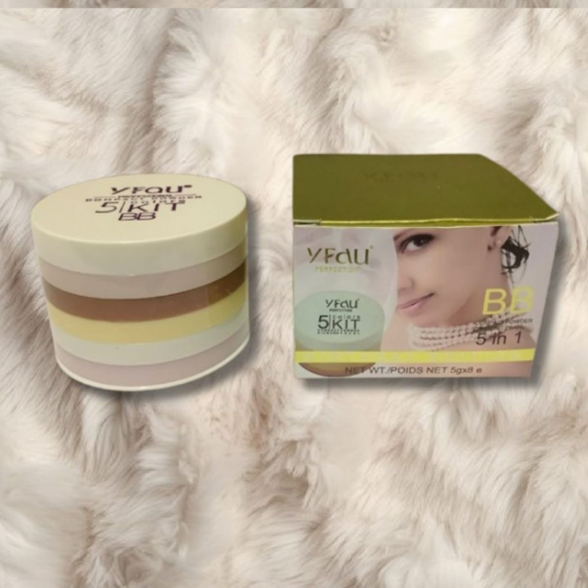 5 in 1 Compact Face Powder View Gallery - Pakistan