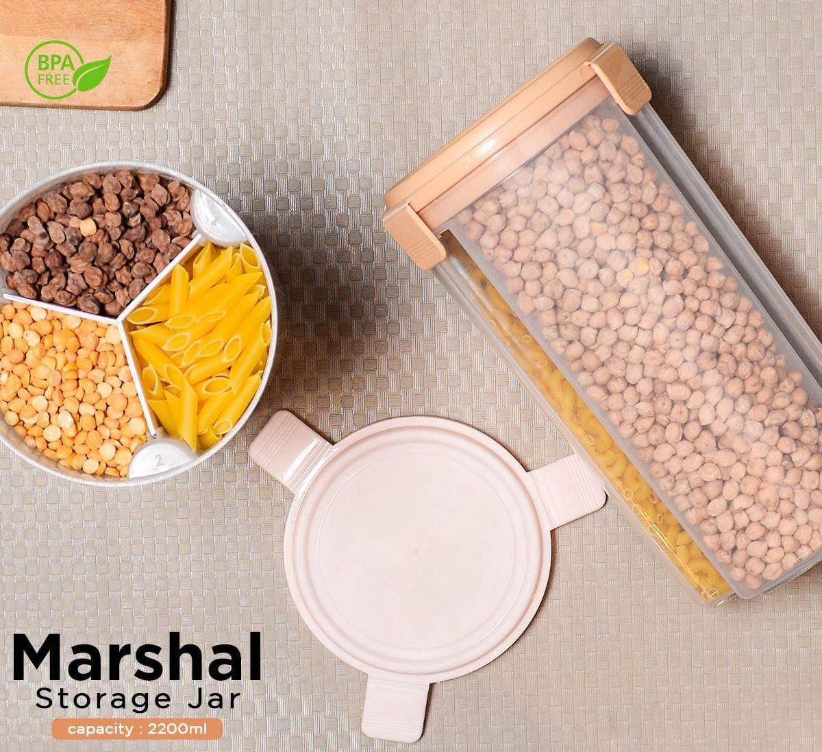 3 in 1 Transparent Air Tight Container with 3 Partitions View Gallery - Pakistan