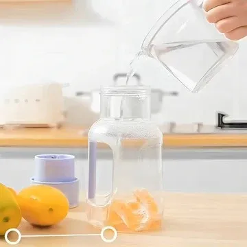 1600ml Portable Electric Rechargeable Cordless Barrel Juicer (Random Color) View Gallery - Pakistan