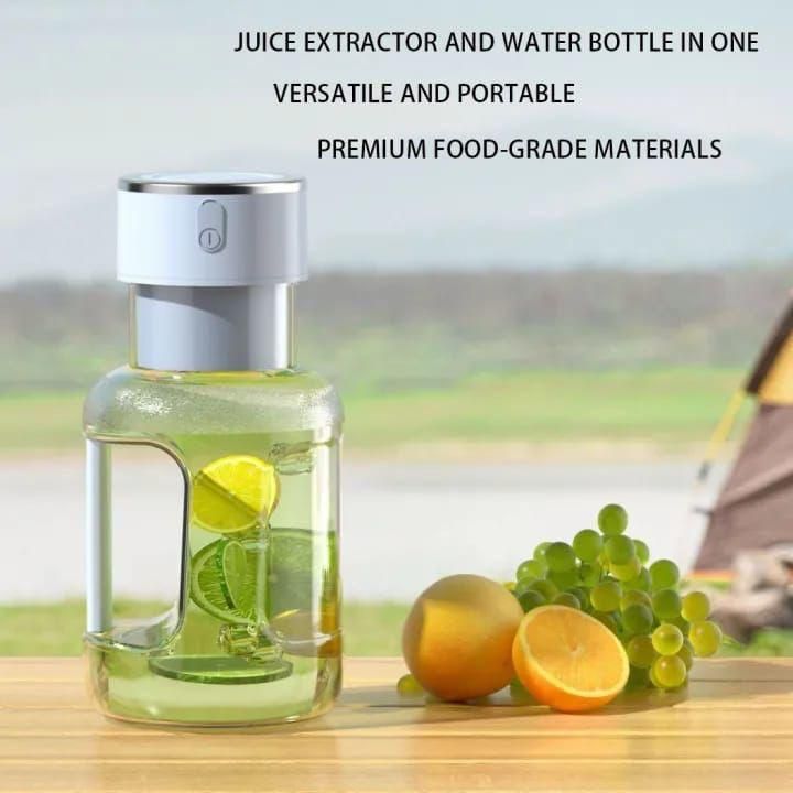 1600ml Portable Electric Rechargeable Cordless Barrel Juicer (Random Color) View Gallery - Pakistan
