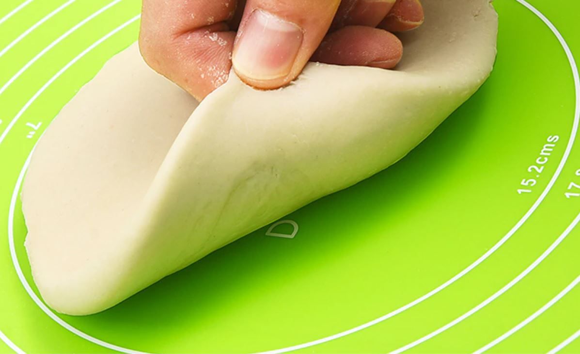 Big Size Silicone Baking Roti Mat With Measurements Heat Resistant Cookie Sheet Oven Liner | Non Stick Flour Rolling Mat | Baking Mat Kneading Dough Pad (Random Color) View Gallery - Pakistan