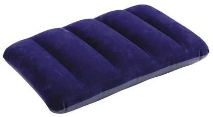Inflatable Flocked Velvet Camping Sleeping Travel Pillow View Gallery - Pakistan