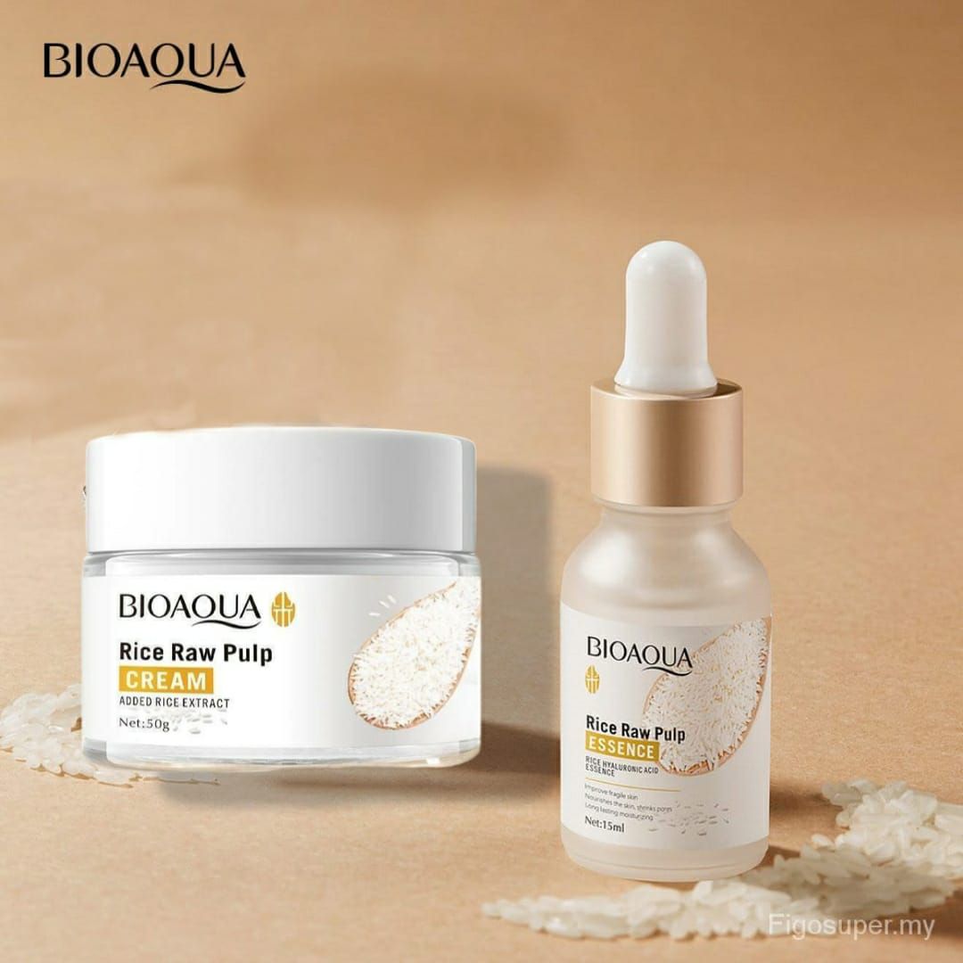 BioAqua Rice Whitening Cream &amp;amp; Serum Deal