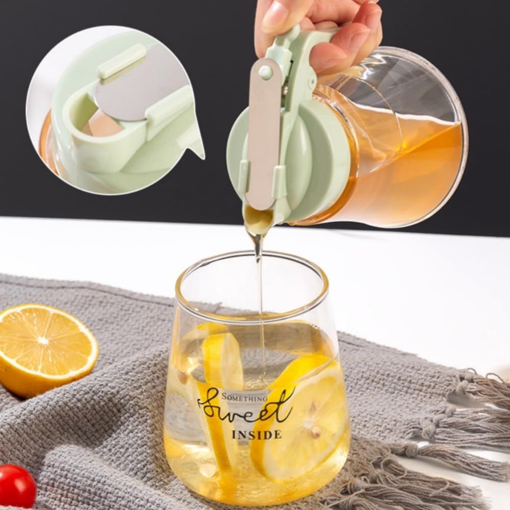 Honey Dispenser No Drip - Easy Squeeze Syrup Dispenser Bottle for Efficient Serving,  Honey Squeeze Jar for Kitchen &amp; Coffee Bar, Mess-Free Solution(250ml) View Gallery - Pakistan