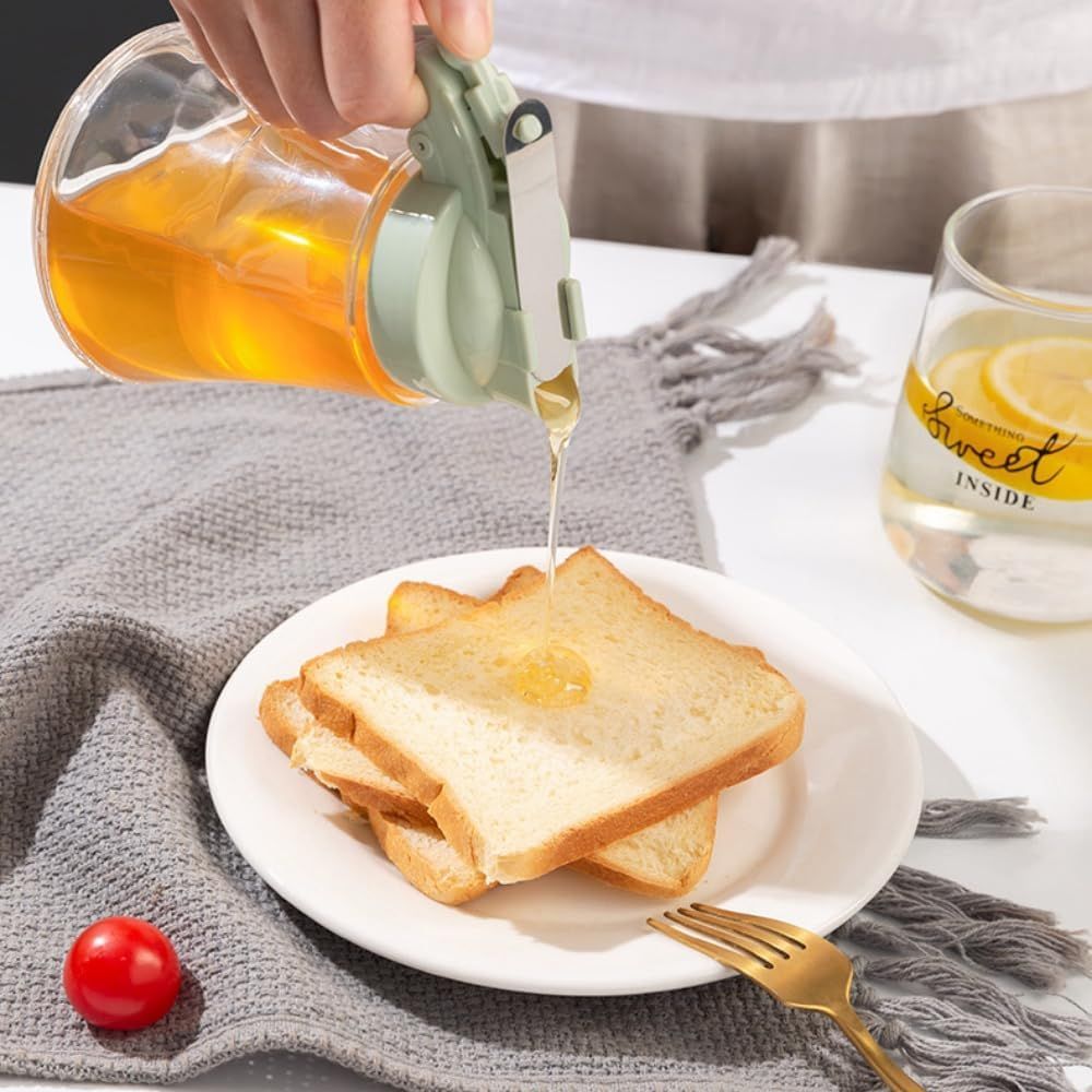 Honey Dispenser No Drip - Easy Squeeze Syrup Dispenser Bottle for Efficient Serving,  Honey Squeeze Jar for Kitchen &amp; Coffee Bar, Mess-Free Solution(250ml) View Gallery - Pakistan