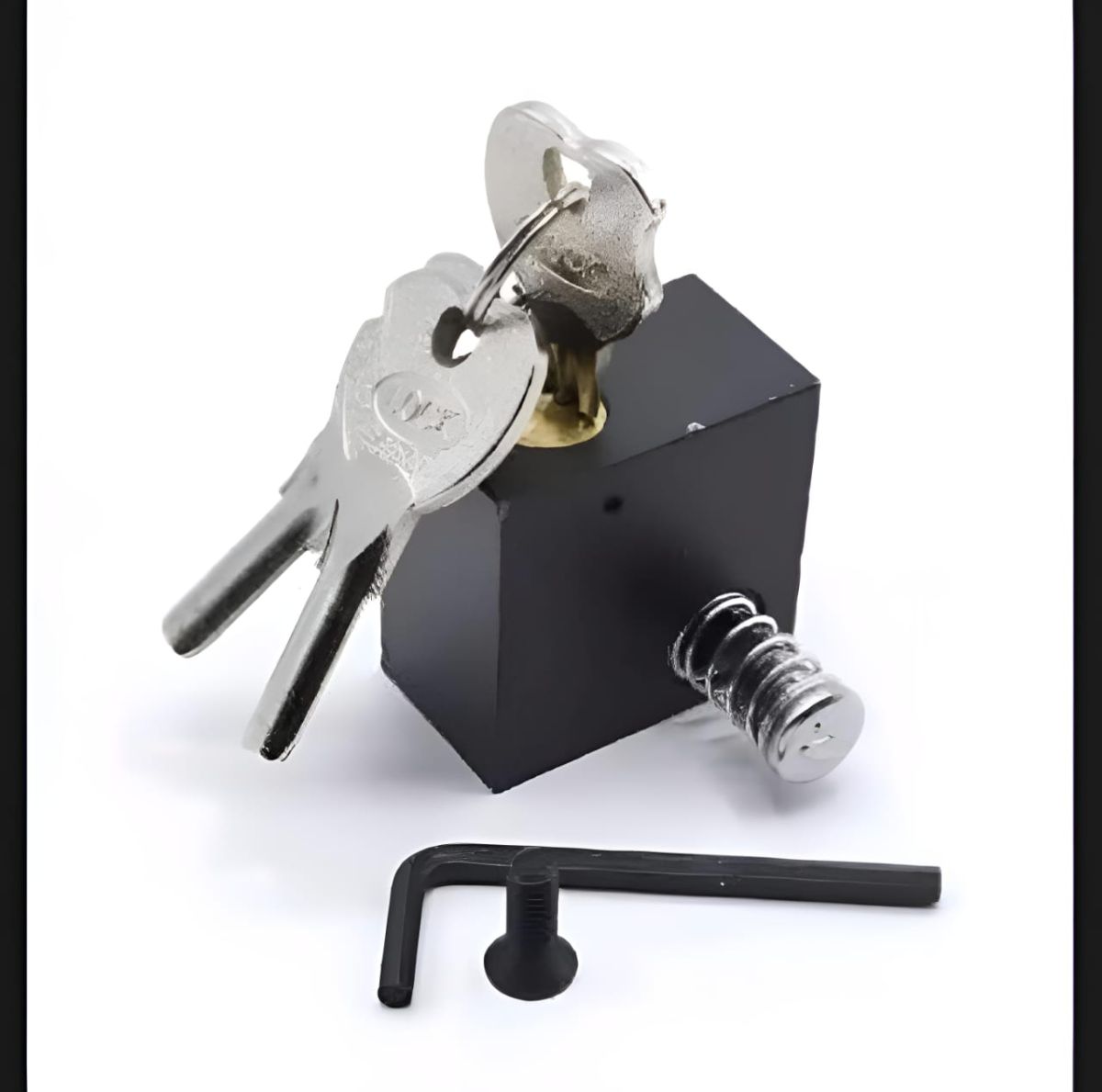 Bike Push Handle Lock Safety Bike with L key