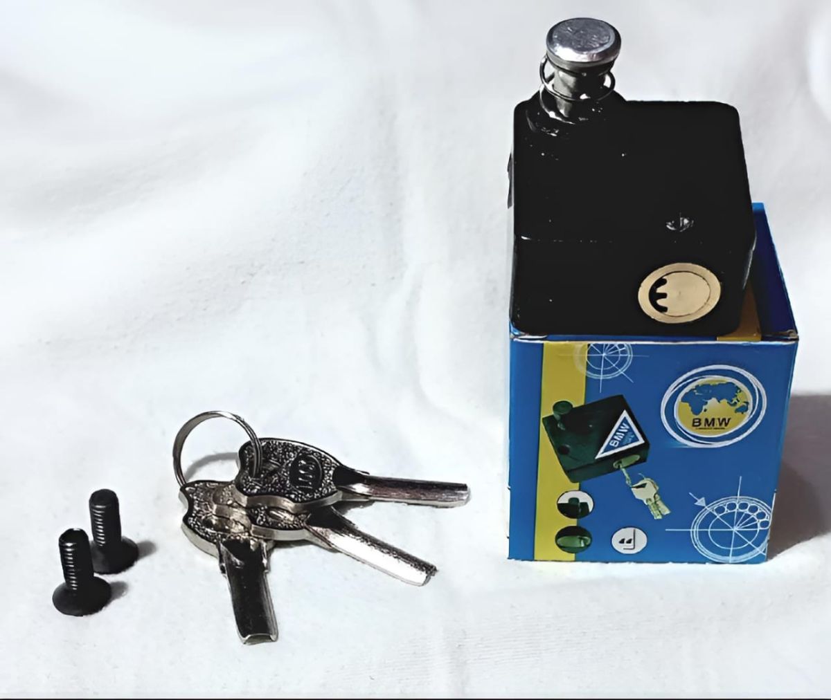 Bike Push Handle Lock Safety Bike with L key View Gallery - Pakistan
