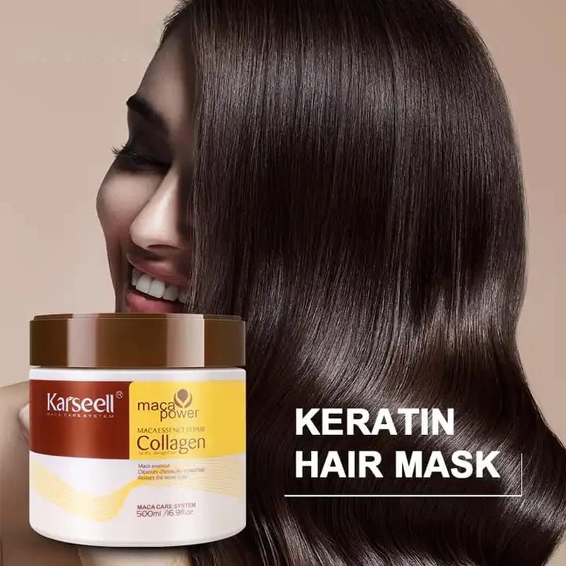 Karseell Hair Mask Essence For Dry Damaged Hair, 500Ml View Gallery - Pakistan