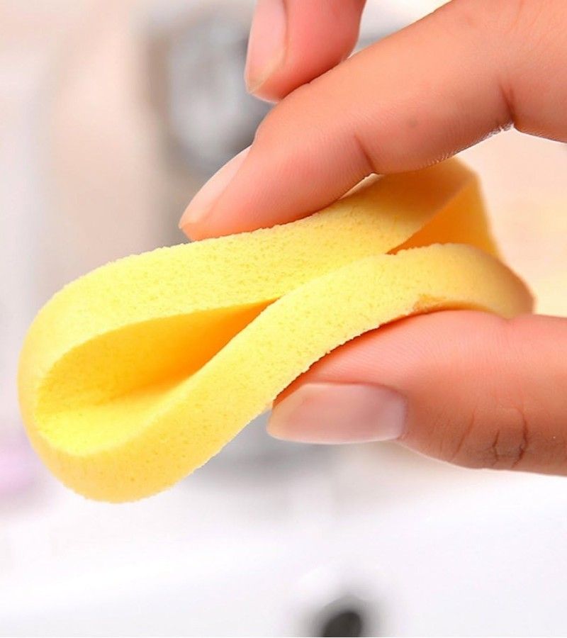 (12 Pcs)Compressed Facial Sponge Face Cleansing Sponge (random color) View Gallery - Pakistan