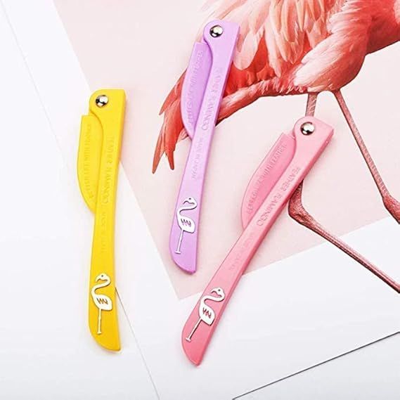 Pack Of 3- Feather Flamingo Facial Razor for Face View Gallery - Pakistan