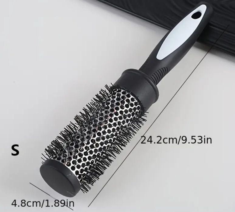 Hair Brush Round for Blow Dryer, Styling, Curling, Detangling and Straightening-(random color) View Gallery - Pakistan