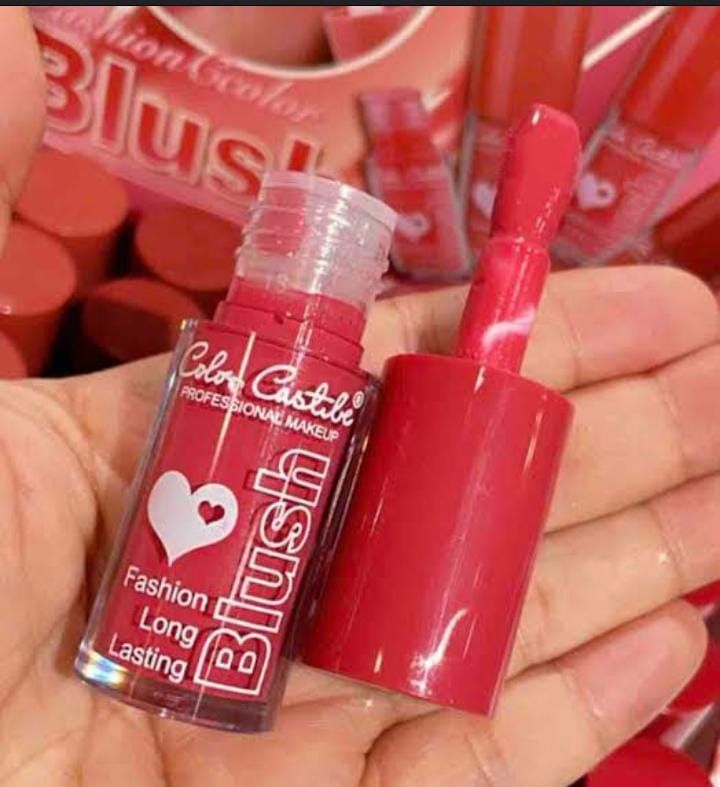 (Pack of 2 ) Color Castle High Pigment Liquid Blush View Gallery - Pakistan
