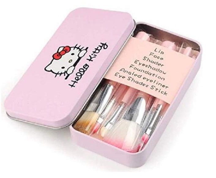 (Pack of 7) Hello Kitty Makeup Brush Set View Gallery - Pakistan