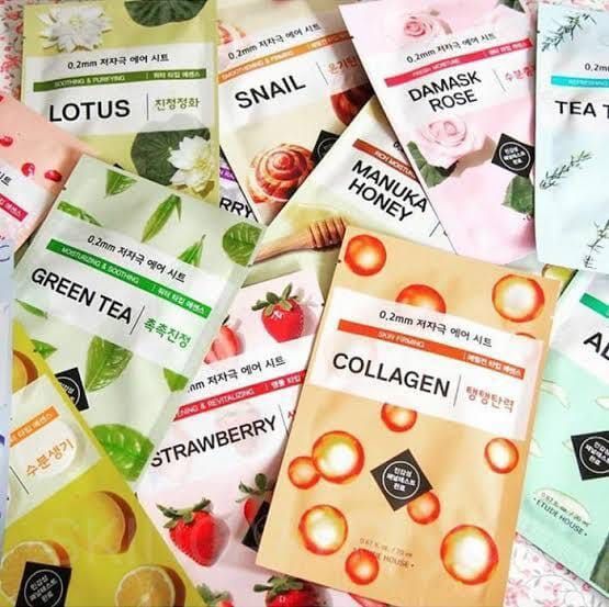 Pack of 6 Random Sheet Masks - Hydrating, Brightening, and Nourishing View Gallery - Pakistan