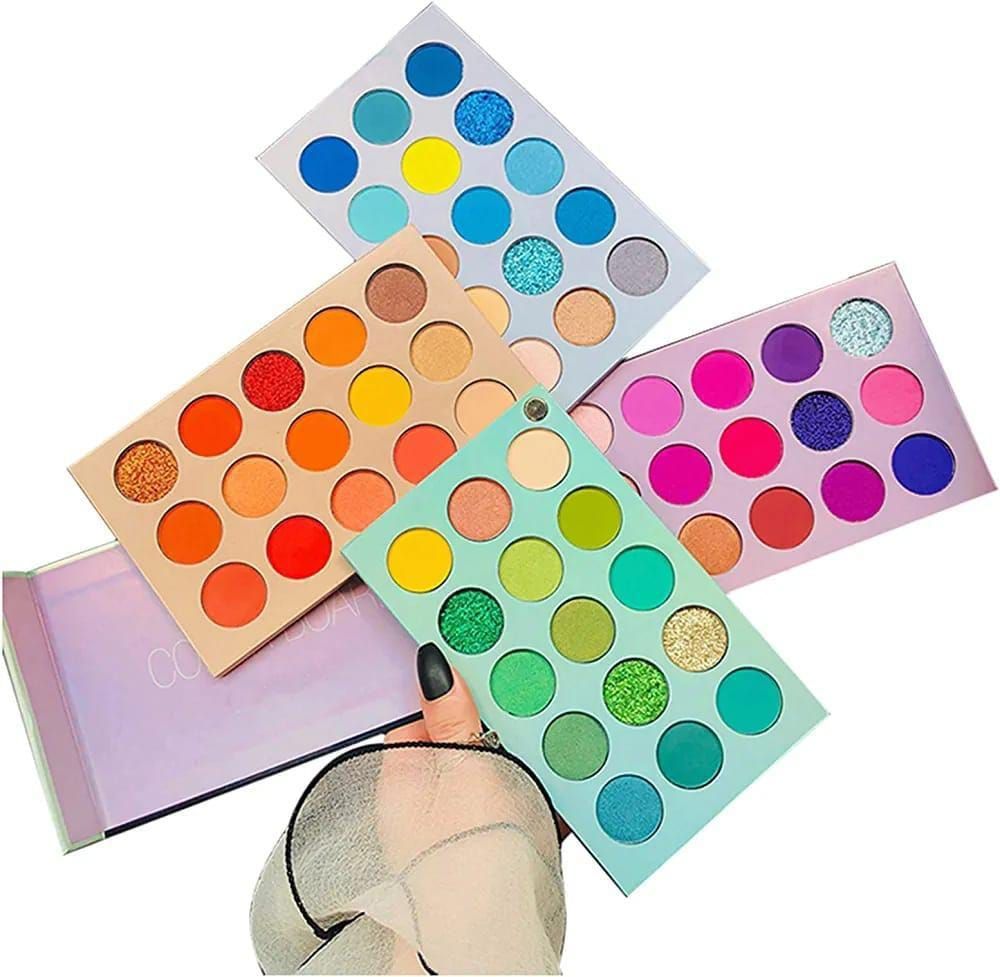 Eye Shadow 4 in 1 Palette, 60 Shades View Gallery - Pakistan