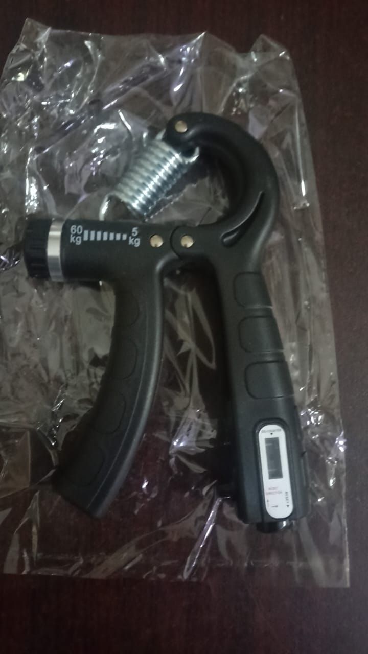 Hand Grip Strengthener Adjustable Resistance Wrist Strengthener Forearm Gripper Hand Workout Squeezer Grip Strength Trainer (Random colour) View Gallery - Pakistan
