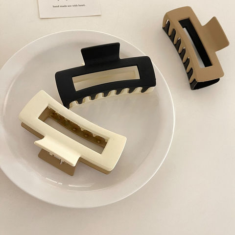 (Pack of 2) non breakable 2 sided plastic hair catcher View Gallery - Pakistan