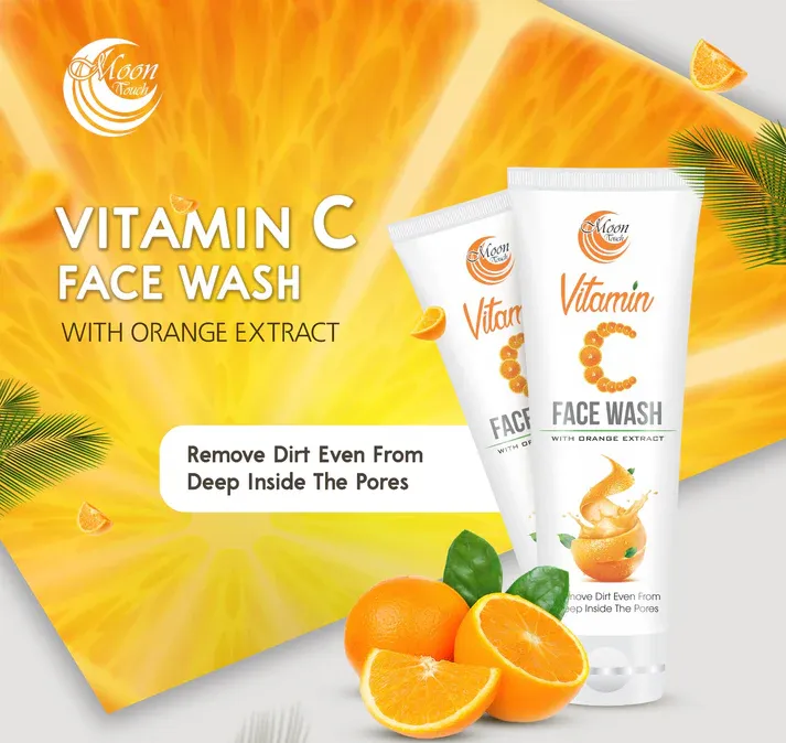 Pore Minimizer Vitamin C Face Wash (Skin Tightening-Anti Aging) 100ml View Gallery - Pakistan