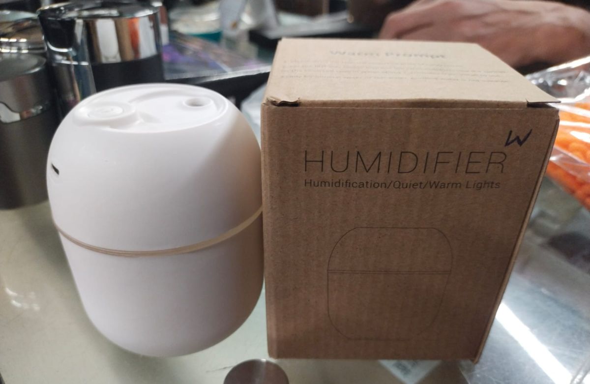 Humidier with Warm LED Outline USB Portable Air Humidifier  Essential Oil Diffuser Modes Auto Off With LED Light For Home Car Mist Maker Face Steamer Car Air Fresheners View Gallery - Pakistan