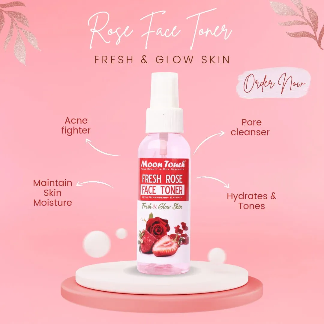 Fresh Rose Face Toner Mist (100ml) View Gallery - Pakistan