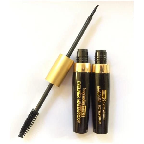 Pack of 2 - 2 in 1 Eyeliner Mascara View Gallery - Pakistan