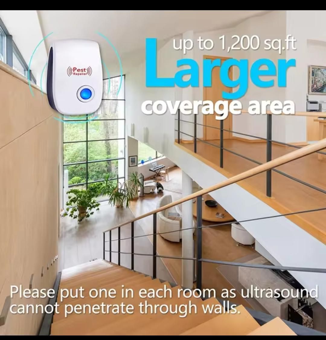 Electronic Ultrasonic Anti Insect Mosquito Pest Reject Mouse Killer (random color)