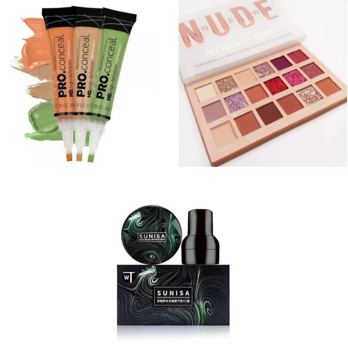 3-in-1 Deal Foundation, Eyeshadow &amp;amp; Concealer | Beauty Deal for Girls &amp;amp; Women