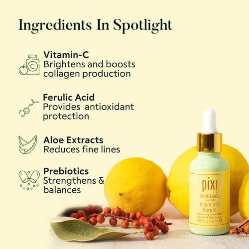 Pixi Vitamin C Serum | Brightens and Improves Skin Tone - 30ml View Gallery - Pakistan