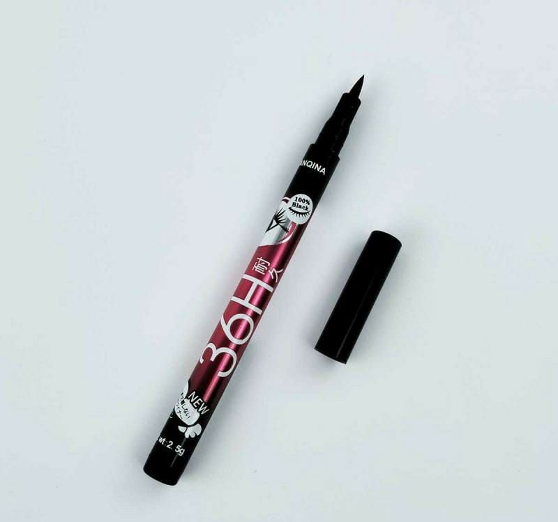 18 Colors Eyeshadow Palette + 36H Eyeliner Marker Deal View Gallery - Pakistan