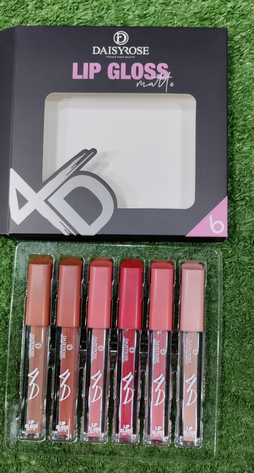 6 Pcs Matte 4D Lipgloss | lip gloss for Girls &amp; women View Gallery - Pakistan