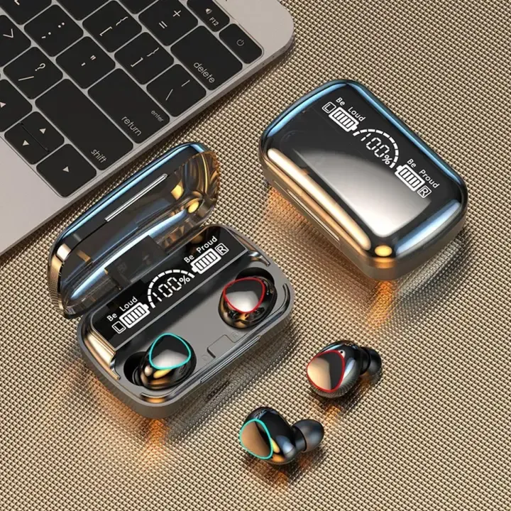 M10 Wireless Bluetooth Earbuds &amp; Headphones Bluetooth Earphones View Gallery - Pakistan