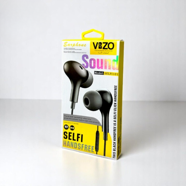 Selfi Gaming Handsfree | EarPhones for Mobile Phone | Best Quality Hands-Free For Mobile | Hand-Free For Android View Gallery - Pakistan