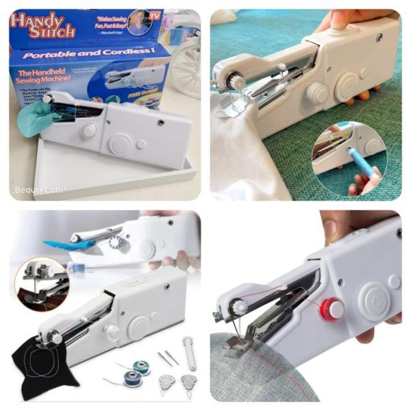 Handy Stitch Portable Cordless Sewing Machine | Quick Fabric Repairs & Easy Stitching Tool View Gallery - Pakistan