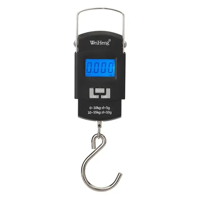 50kg Digital LED Screen Luggage Weight Scale Luggage Weighing Machine Digital Weighing Machine For Luggage Scale Heavy Duty Portable (50kg110lb) Black View Gallery - Pakistan