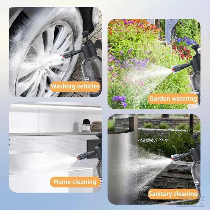 Hand Pump Foam Car Wash Sprayer Bottle Air Pressure Sprayer Car Cleaning Tools Gardening Spray Bottle Air Pump Watering Bottle View Gallery - Pakistan