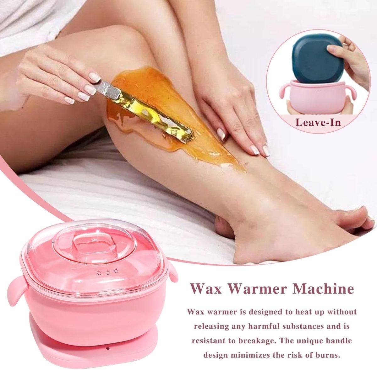 Wax Heater - Made With Silicone, Quick &amp; Easy Hair Removal View Gallery - Pakistan