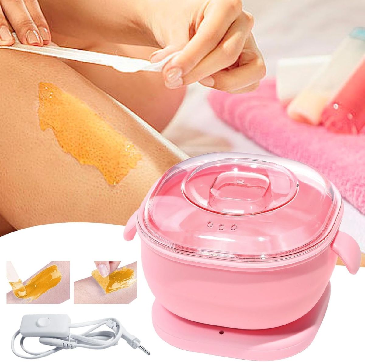Wax Heater - Made With Silicone, Quick &amp; Easy Hair Removal View Gallery - Pakistan
