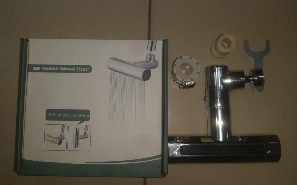 Multifunctional Kitchen Sink Waterfall Faucet Pressurized Shower Bubbler Splash-proof 4 Modes Spout Bathroom Basin Tap Extender Adapter View Gallery - Pakistan